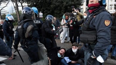 مظاهرات لنشطاء البيئة وسط روما تزامنا مع انعقاد قمة “G20”