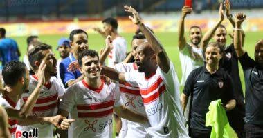 الزمالك يتعادل مع الاتحاد السكندري 1-1 في احتفالية التتويج بالدوري