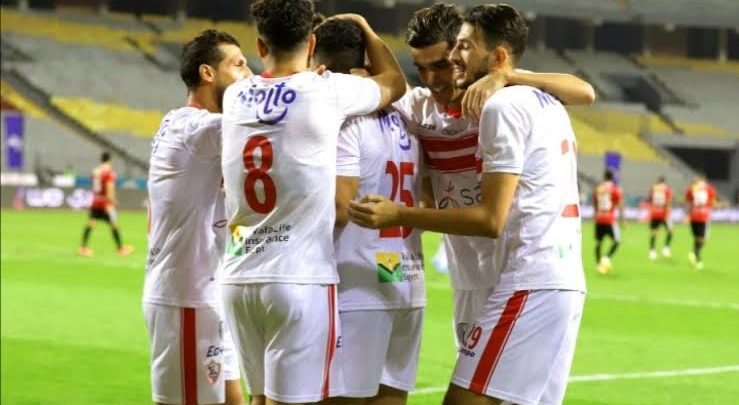 الزمالك يفوز على الجونة 4 / 1 ويقترب من حسم لقب الدورى قبل نهايته الزمالك يفوز على الجونة 4 / 1 ويقترب من حسم لقب الدورى قبل نهايته