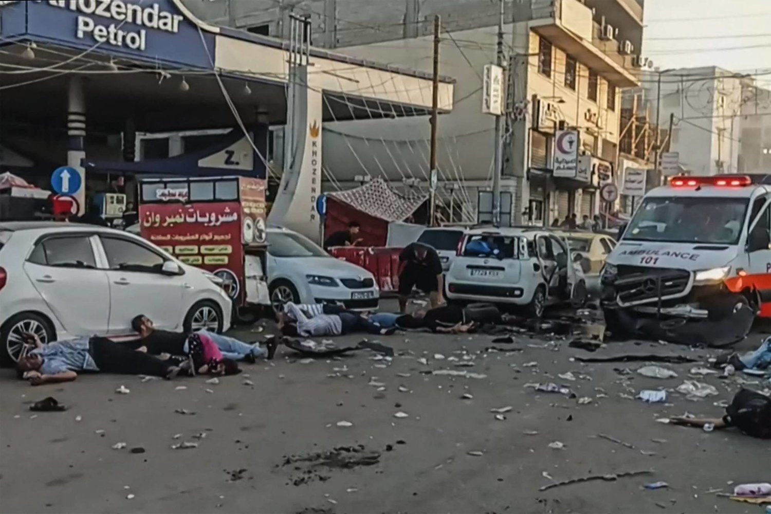 الأمين العام للأمم المتحدة يعبر عن استيائه من هجوم على سيارة الإسعاف في غزة الأمين العام للأمم المتحدة يعبر عن استيائه من هجوم على سيارة الإسعاف في غزة